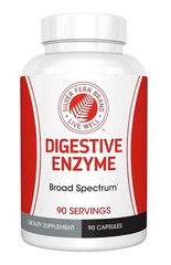 Silver Fern Brand Ultimate Digestive Enzyme Supplement – 1 Bottle = 90 Capsules