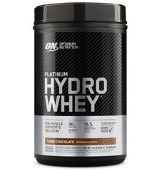 Optimum Nutrition Platinum Hydrowhey Protein Powder, Turbo Chocolate, 1.8 lb