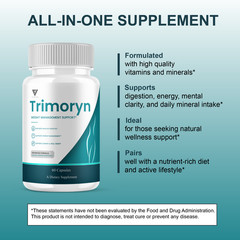 Trimoryn Weight Support, Tri Moryn Keto Supplement (60 Capsules)