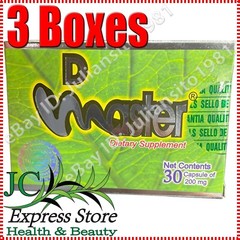 3 PACK DIET MASTER 90 CAPSULES TOTAL 100% UNIQUE & ORIGINAL UNISEX D MASTER