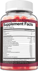 Nitric Oixde Booster Beet Root Gummies with L-Arginine, L-Citrulline, Grape Seed