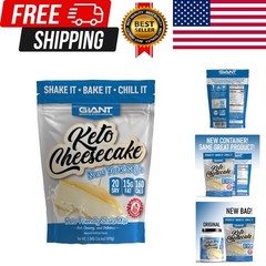 Giant Sports Keto Cheesecake Shake Mix – Delicious Low Carb, Ketogenic Diet G…