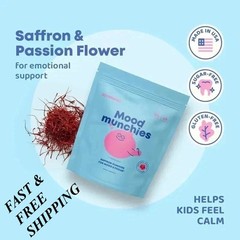 2 PACKS— NEW LUXRY JoySpring Mood Munchies – Saffron Gummies for Mood & Focus