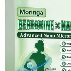Moringa Berberine 10 in 1 Advanced Nano Microneedle Patch designed for Weight Lo