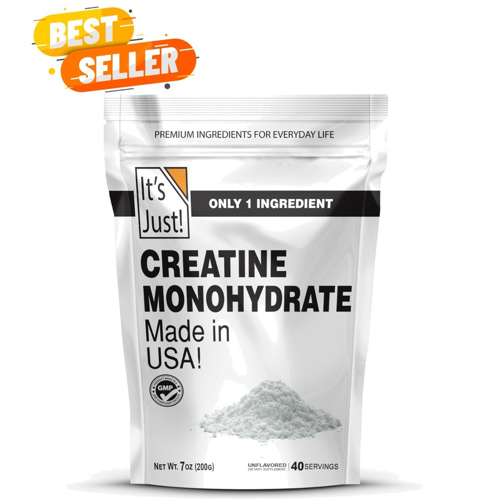 Muscle Growth Support – 3rd Party Lab Tested Creatine Monohydrate Powder