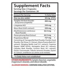 Natural Strength – GET HARD PILLS – Stamina Blend 1 Bottle 60 Capsules