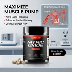 SNAP Nitric Oxide Booster & Prostate Health Bundle Circulation Support 150ct