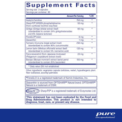 Pure Encapsulations Memory Pro ,180 Capsules