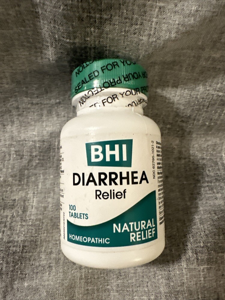 MediNatura, BHI, Diarrhea, 100 Tablets 03/2026
