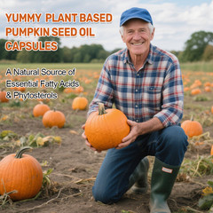 Pumpkin Seed Oil 3000mg Capsule | Prostate Health | Immune Function 120 Softgels