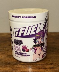 G FUEL Projekt Melody Baka Blast Energy – Black Currant Raspberry Cherry 07/2028