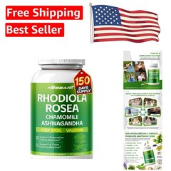 Natural Rhodiola Rosea Supplement with 11 Ingredients – 150 Vegetarian Capsules