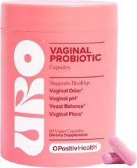 Promote Vaginal Flora & Odor Control with URO Probiotics – 60 Count Capsules