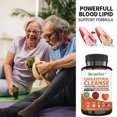 CHOLESTEROL CLEANSE+PHYTOSTEROLS,COENZYME Q10+VITAMINS BЗ,RED YEAST RICE EXTRACT