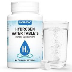 Hydrogen Water Tablets with Magnesium, Up to 12 PPM Molecular Hydrogen Tablet…
