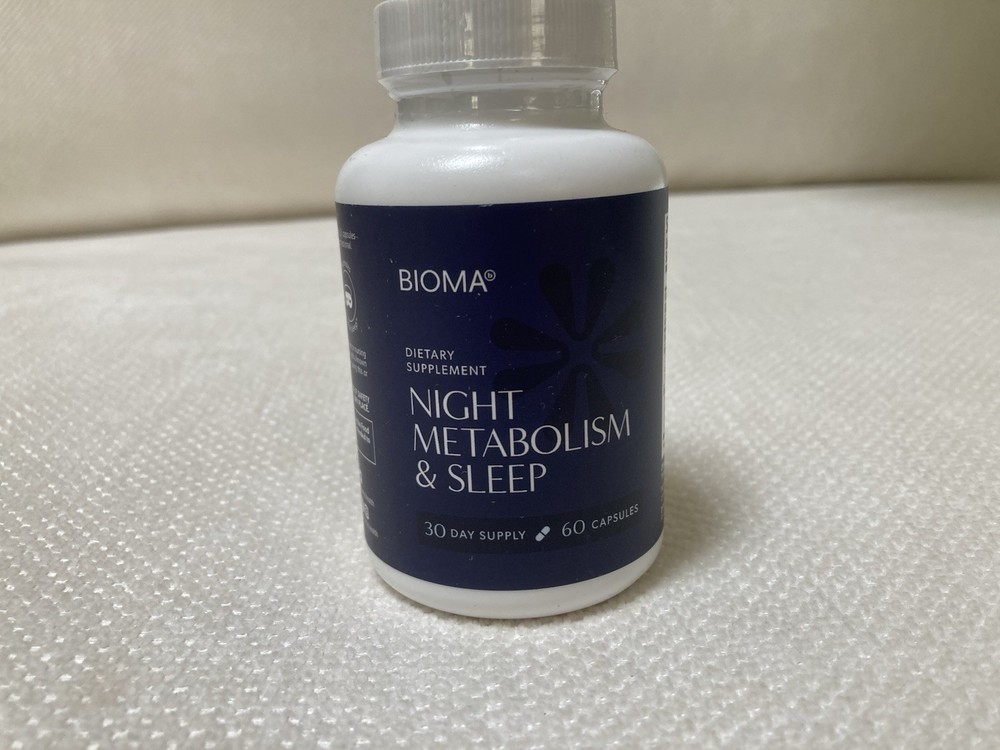 Bioma Night Metabolism & Sleep Infused With A Fat-burning Night Metabolism!