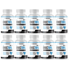 Erectifil Male Performance Support Extra Strength Supplement Tablets 10 Bottles