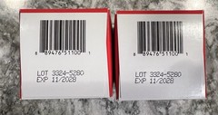 Lipo Flavonoid Plus 100 (200 Count Total) Inner Ear Ringing Lot of 2 EXP 11/2028