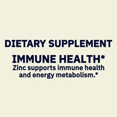 2 Pack Spring Valley Zinc Dietary Supplement for Immune Health 50mg 200 Cap Ea