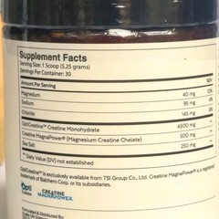 Qualia Creatine + Advanced Creatine Complex – 5.6 oz Magnesium 9/2027 NEW SEALED