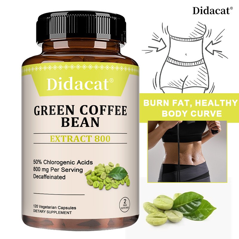 Green Coffee Bean Supplements – Supports Healthy Weight,Reduces Belly Fat