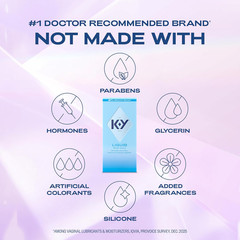 Liquid Classic Water-Based Body Friendly Formula 2.4 Fl Oz Personal Lubricant fo