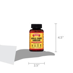 Improved Bragg Apple Cider Vinegar – Immune & Weight Management Support (90 Caps