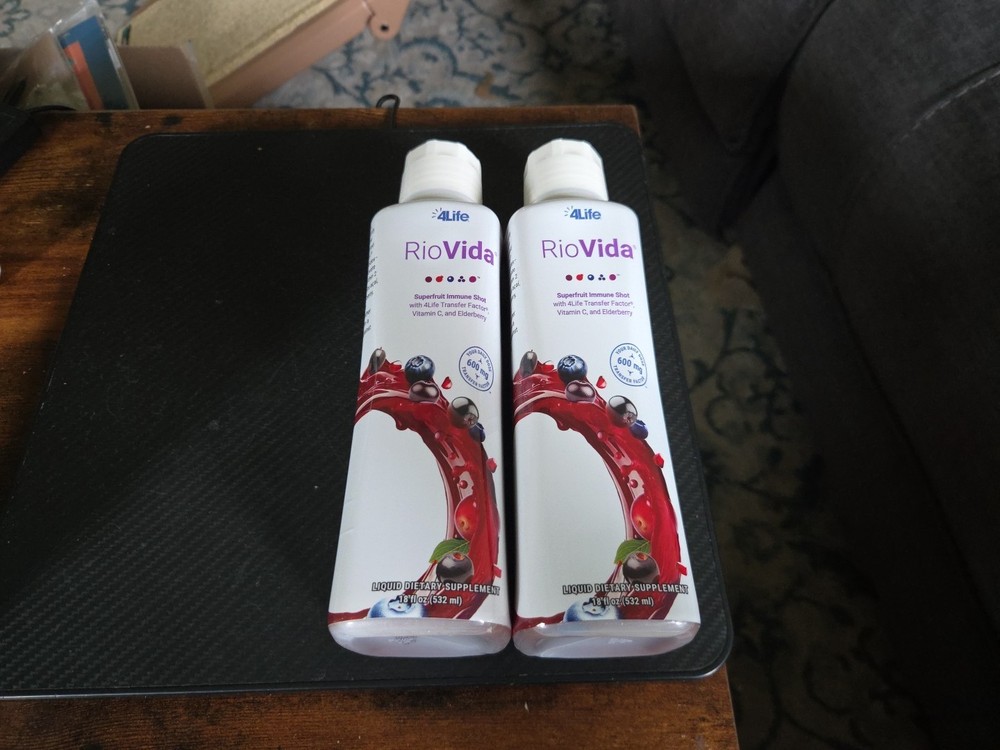 NEW & SEALED – (2) Rio Vida Superfruit Immune Shot – 18 oz. ea. EXP. 04/2027