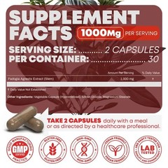Peak Revival-X Fadogia Agrestis 1000mg Testosterone Booster for Men Muscle