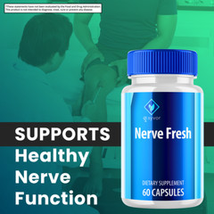 Nerve Fresh Advanced Nerve Support Formula Maximum Strength Vitamin 300 Capsules