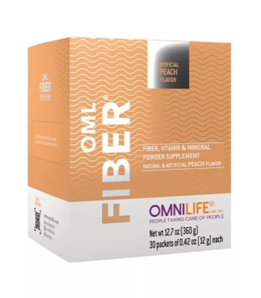 FIBER/FIBER’N PLUS | PEACH FLAVORED | 30 SACHET | *FREE SHIPPING*