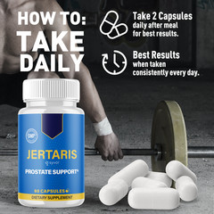 (5 Pack) Jertaris Pills Advanced Prostate & Bladder Support Formula 300 Capsules