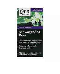 Gaia Herbs Ashwagandha Root Vegan Liquid Phyto Capsules – Stress Relief Immun…