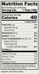 Anthony’s Premium Pea Protein, 2 lb, Plant Based, Gluten 2 Pound (Pack of 1)