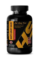 healthy hair grows promoter NATURAL ANTI GRAY HAIR 1350mg – 1 Bottle 60 Capsules