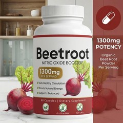 – Beetroot Lemeli 1300mg, Lemeli Beet Root Capsules Boost Vitality 60 Capsules