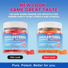 Extra-Strength Mixed Berry Cholesterol Gummies – 90 Count for Heart Health