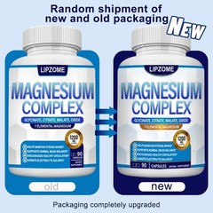 Magnesium Complex Supplement 1200mg – Advanced 7-in-1 Magnesium Blend – Glycinat