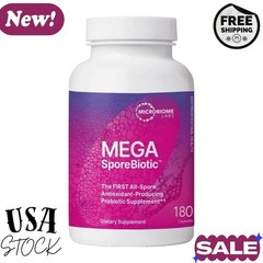 180 Microbiome,Gut Softgelsules Health Probiotic Men And Women. Mega Sporebiotic