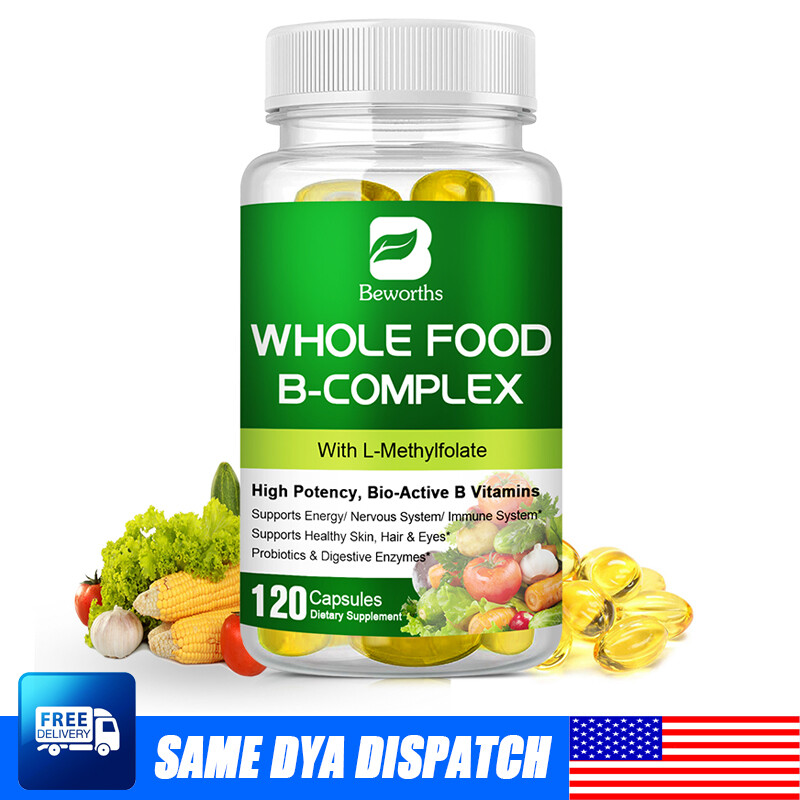 Vitamin B Complex Supplement – Super B Vitamin, Immune Boost, Energy, Metabolism