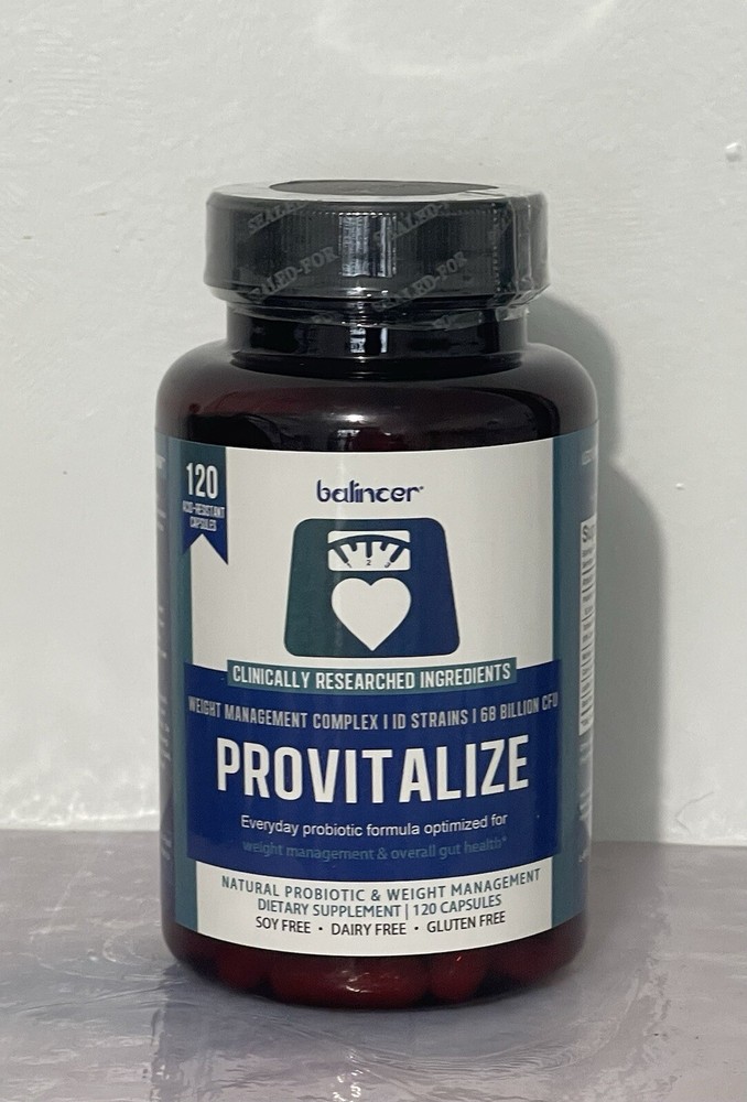 Probiotic Menopause Weight Management 120 Caps 2 Month Supply in 1 Bottle 6/2027