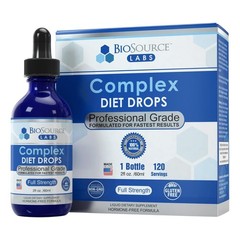 BioSource Labs Complex Diet Drops – Best Natural Drops for Men and Women 1 Bo…