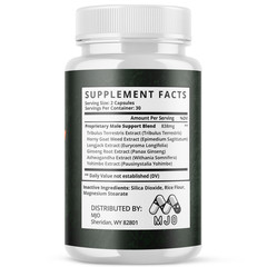 (3 Pack) Solidus Max Advanced Male Health Support Vitamin Supplement 180 Capsule