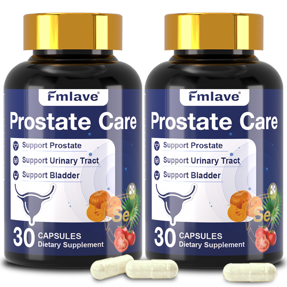(2 Pack) Prostate Support – Reduce Frequent Urination, Stamina supplement 60ct