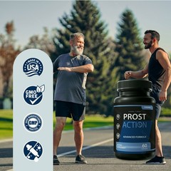 ProstAction Capsules, Advanced Prostate Health Support for Men 60ct
