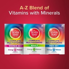Adult Multivitamins for Men & Women – Complete Daily Nutrients, Immune Support