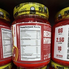 PurgeSupps BCAAX BCAA/EAA + Hydration Complex Lab Tested Powder Island Punch