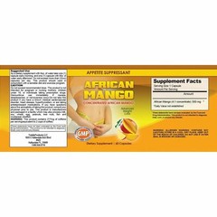 African Mango Extract Weight Management & Cholesterol Support Heart Supplement