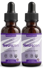 (2 Pack) NeuroZen Drops, Neuro Zen Advanced Ear Health and Hearing Support Drops