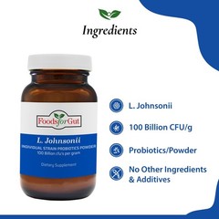 Lactobacillus Johnsonii Probiotic Powder 100B CFU | Bottled in USA|No Additives